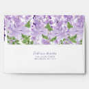 Search for purple wedding envelopes Watercolor