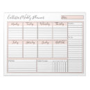 Search for weekly planner notepads Modern