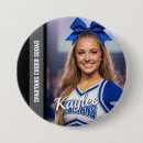 Search for team spirit buttons Cheerleader