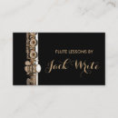 Search for flute business cards Lessons