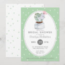 Search for cacti bridal shower invitations Pastel