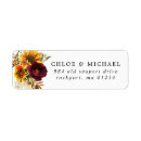 Search for sunflower burgundy rose stickers Rustic