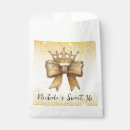Search for sweet 16 favor bags Gold glitter