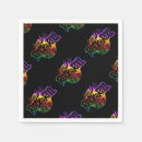 Search for rock roll napkins Birthday