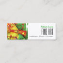 Search for fine art business cards Painter