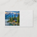 Search for cabin business cards Mountain