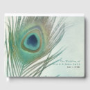 Search for peacock guest books Chic