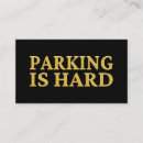 Search for parking business cards cars