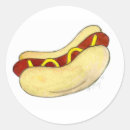 Search for food stickers Hotdog