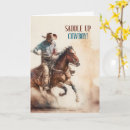 Search for cowboy birthday cards Rodeo
