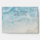 Search for beach wedding envelopes Ocean