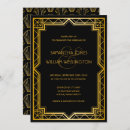 Search for roaring 20s wedding invitations Vintage