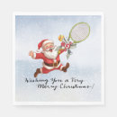Search for funny christmas napkins Santa
