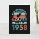 Search for 70th golfing birthday cards Funny
