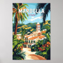 Search for vintage spain travel posters Famous iconic landmark