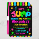 Search for trampoline park party invitations Jumping