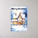 Search for watercolor canvas prints Snow