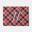 Search for scottish tartan doormats Initial