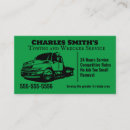 Search for junk removal business cards Green