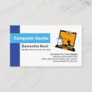 Search for technology business cards Computer technician