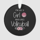 Search for volleyball ornaments Girls