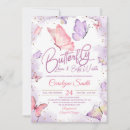 Search for butterfly kisses and baby wishes invitations Gold