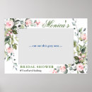 Search for bridal shower photo frame posters Watercolor