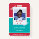 Search for photo id for kids Allergy alert