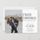 Search for free drinks save the dates Casual