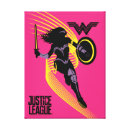 Search for woman silhouette canvas prints justice league movie