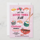 Search for sushi birthday invitations Japanese