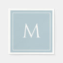 Search for monogrammed monogram initial letter napkins Elegant