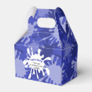 Search for paint splatter favor boxes Blue