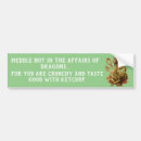 Search for dragon bumper stickers Crunchy