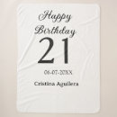 Search for happy birthday blankets 10 20 30 40
