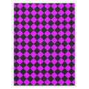 Search for purple plaid tablecloths Black