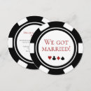 Search for las vegas elopement invitations We got married
