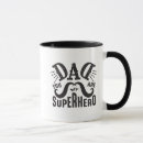 Search for dad superhero mugs Typography