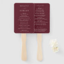 Search for burgundy wedding programs Elegant