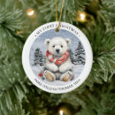 Search for bear ornaments Winter wonderland