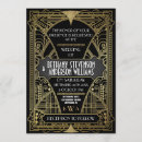 Search for art deco wedding invitations Gatsby