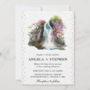 Search for waterfall wedding invitations Scenic