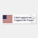 Search for support the troops bumper stickers patriotic