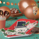 Search for vintage snowman plates Retro