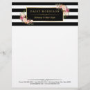 Search for letterhead stationery paper salon