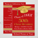 Search for 50th class reunion cards stamps Gold