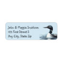 Search for wildlife return address labels Watercolor