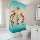 Search for native american shower curtains Kokopelli