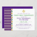 Search for new orleans birthday invitations Carnival