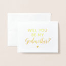 Search for will you be my godmother cards Cute
